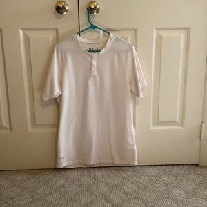 Bylt Cream SS Henley Tee Size Medium
